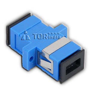 SC SC CONNECTOR BLUE-Optical Fiber adapter HIGH Quality